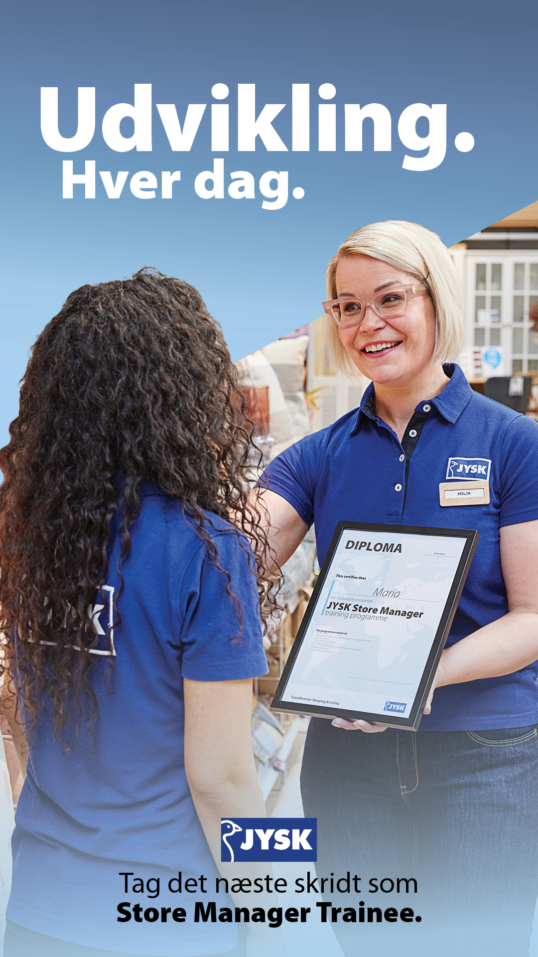 JDK - Store Manager Trainee