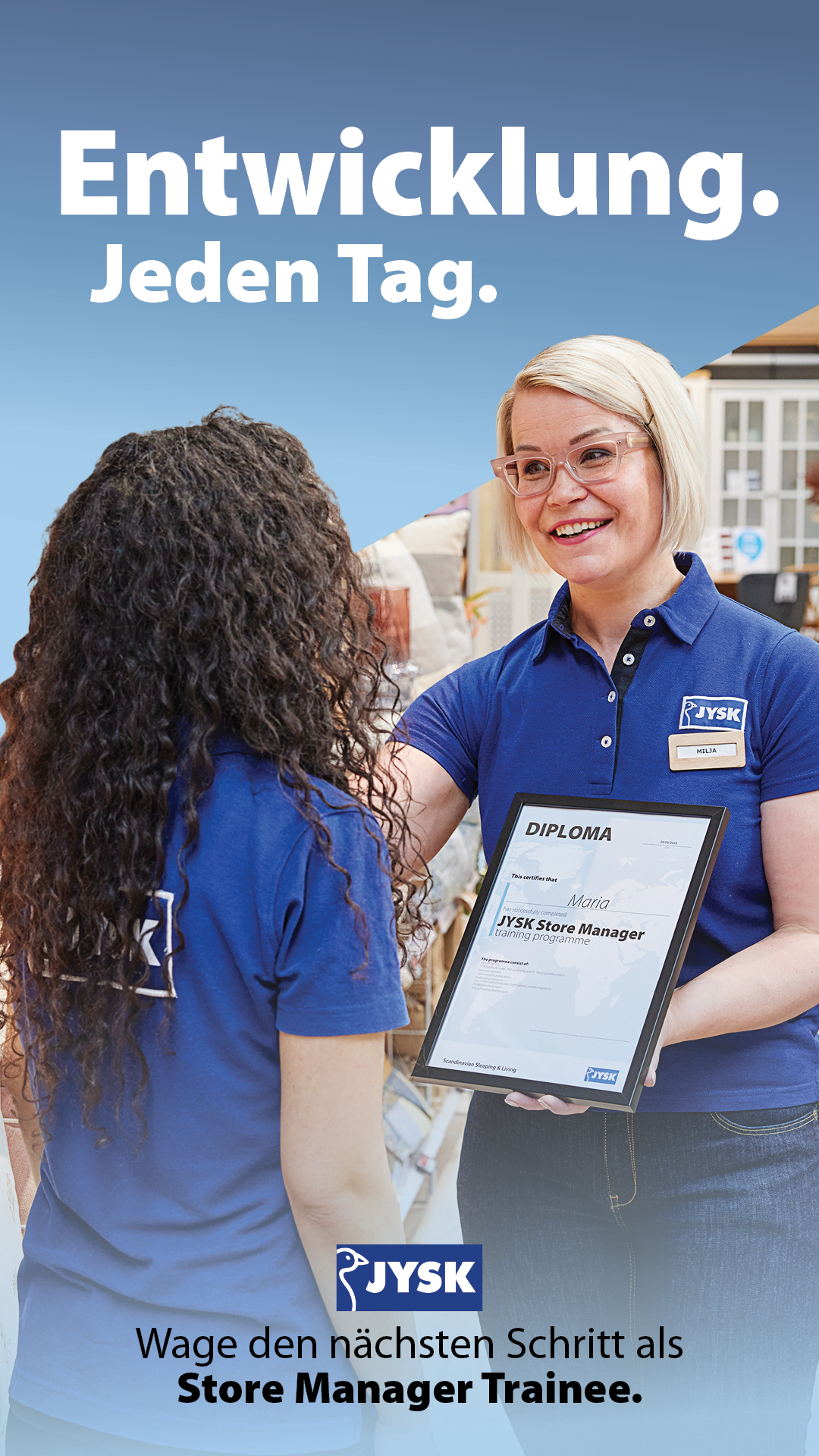 JCH-DE - Store Manager Trainee