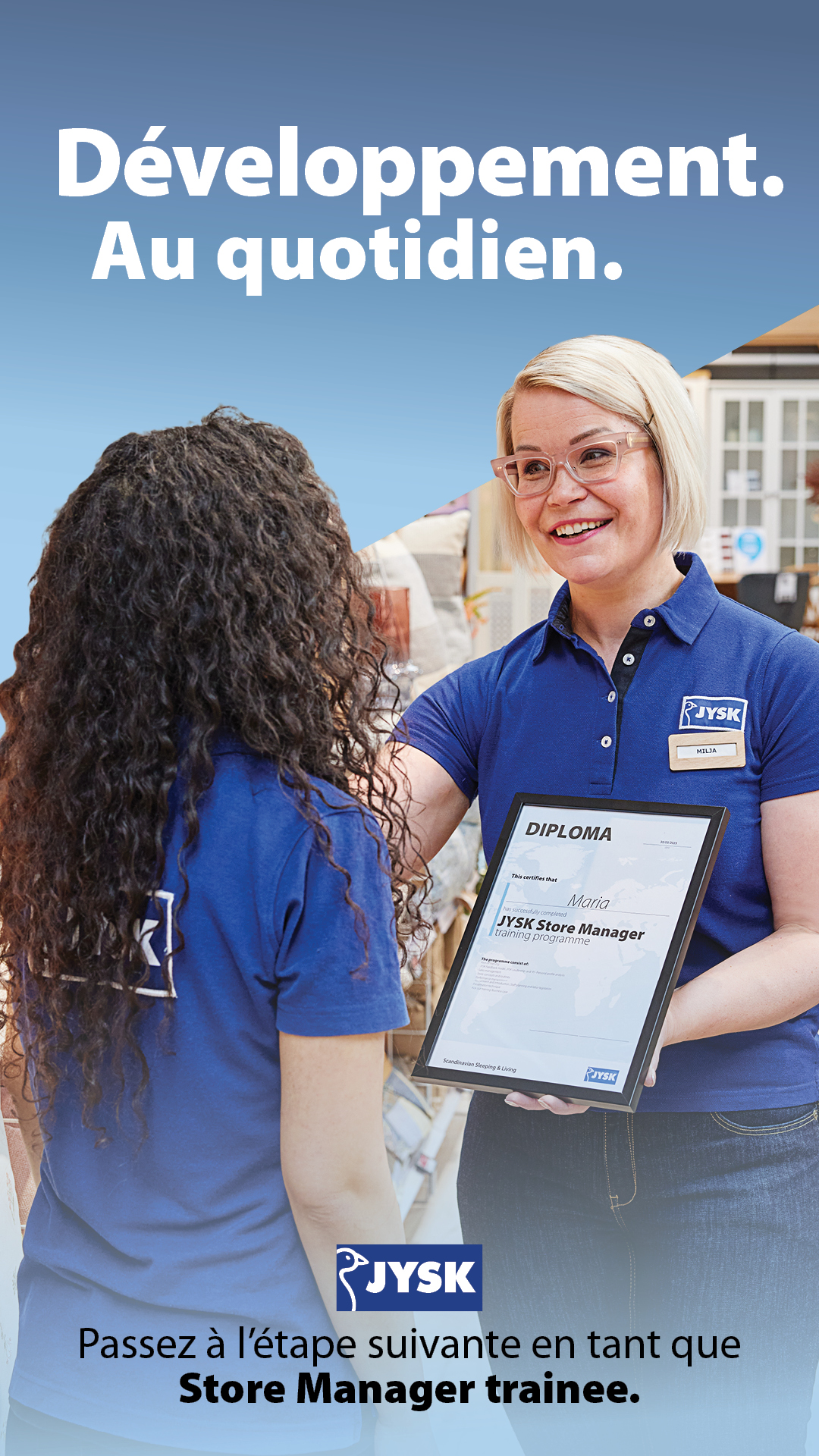 JBE-FR - Store Manager Trainee