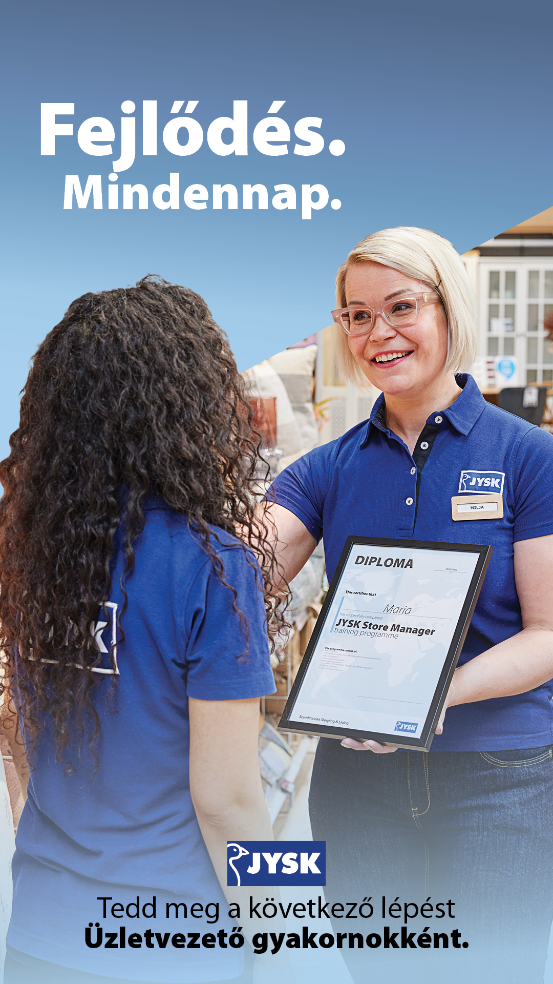 JHU - Store Manager Trainee