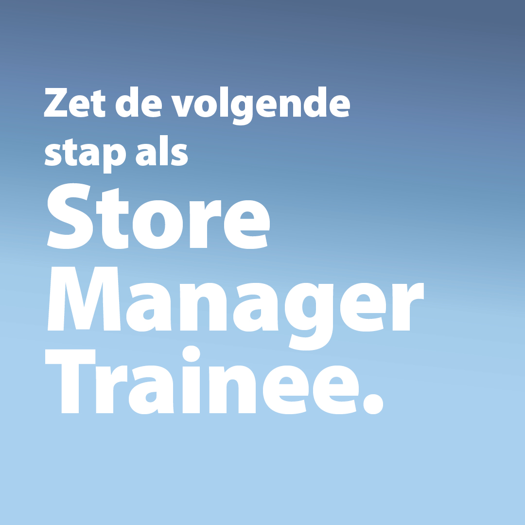 JBE-NL - Store Manager Trainee