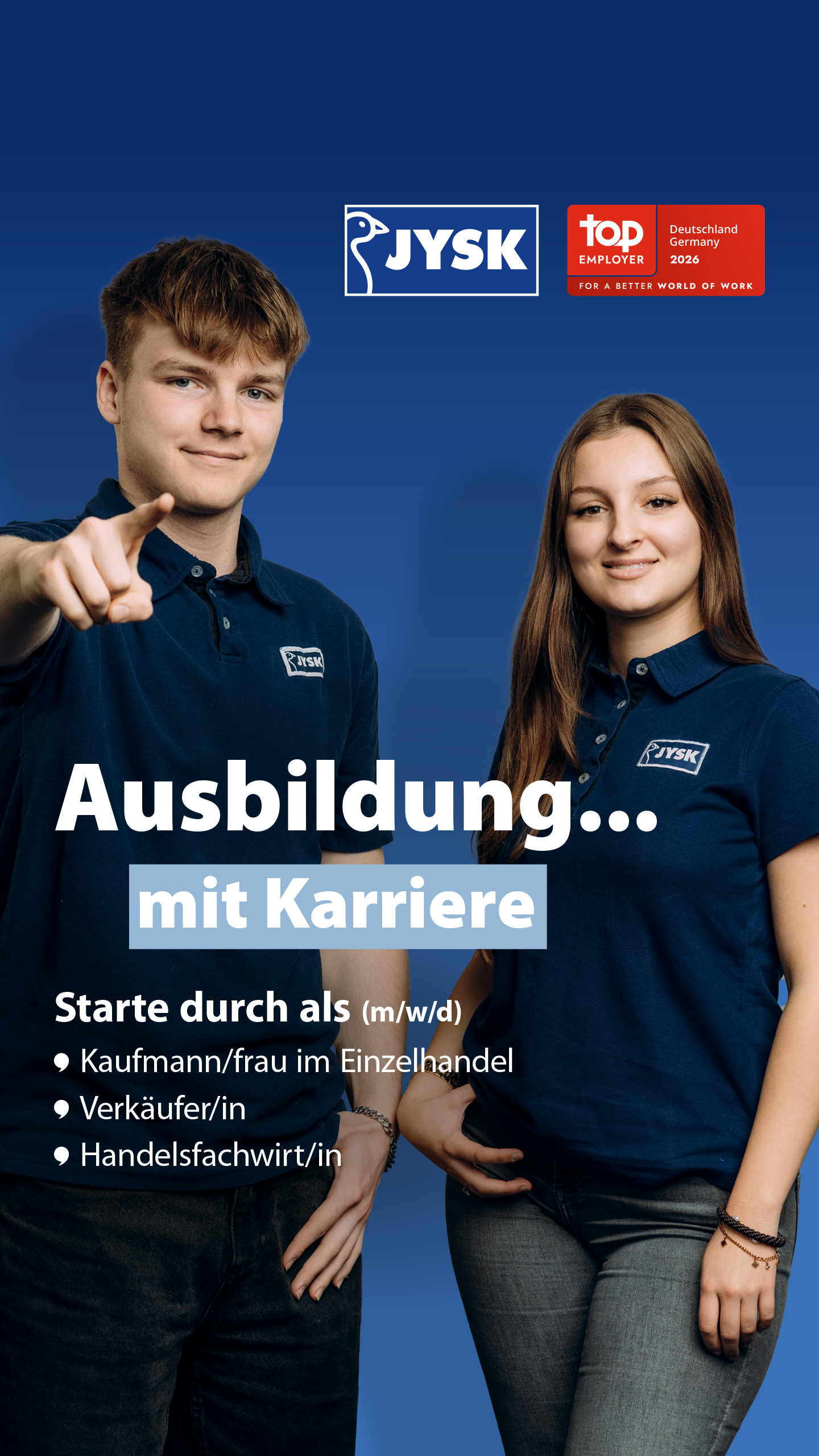 JYSK Deutschland Azubikampagne_Story