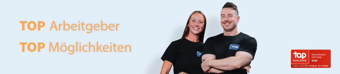 JYSK Deutschland_Top Employer_Job site and Job Ad banner