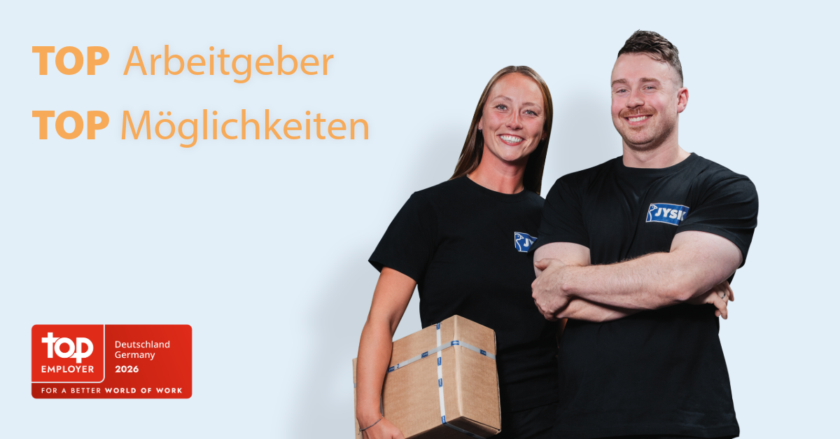JYSK Deutschland_Top Employer_LinkedIn_Post