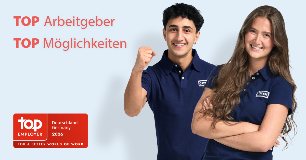 JYSK Deutschland_Top Employer_LinkedIn_Post