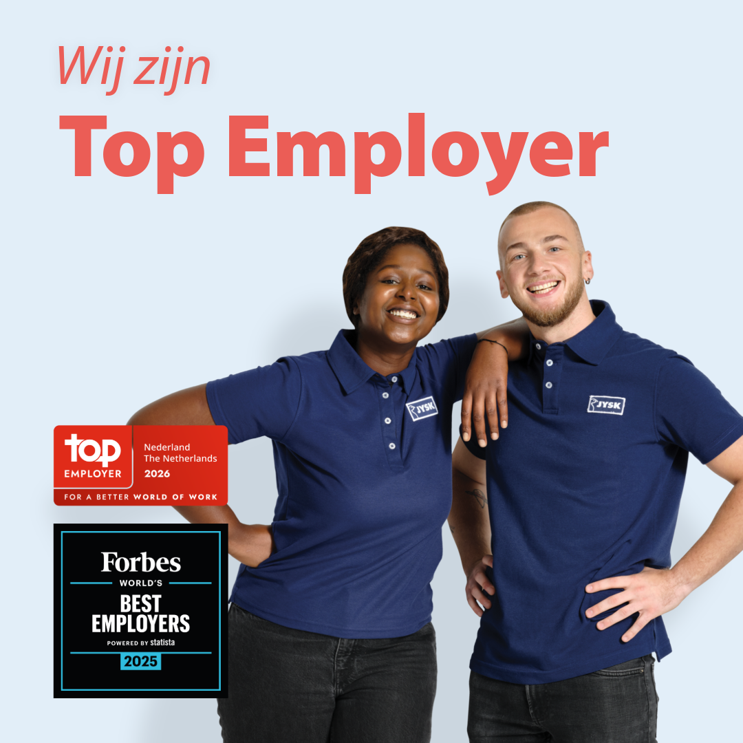 JYSK Nederland_Top Employer_LinkedIn_Post