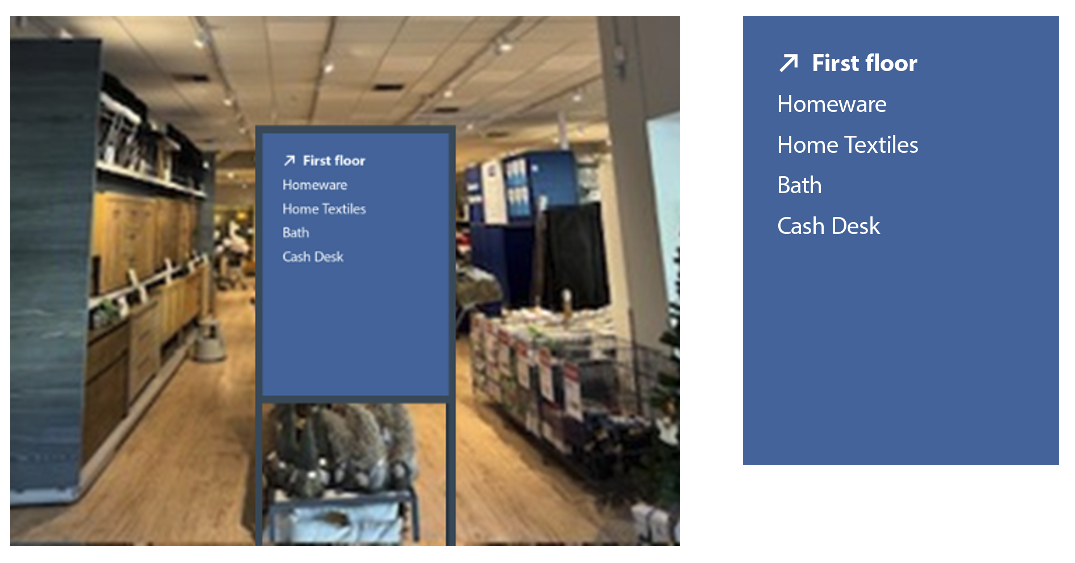 Navigation in entrance A1 poster