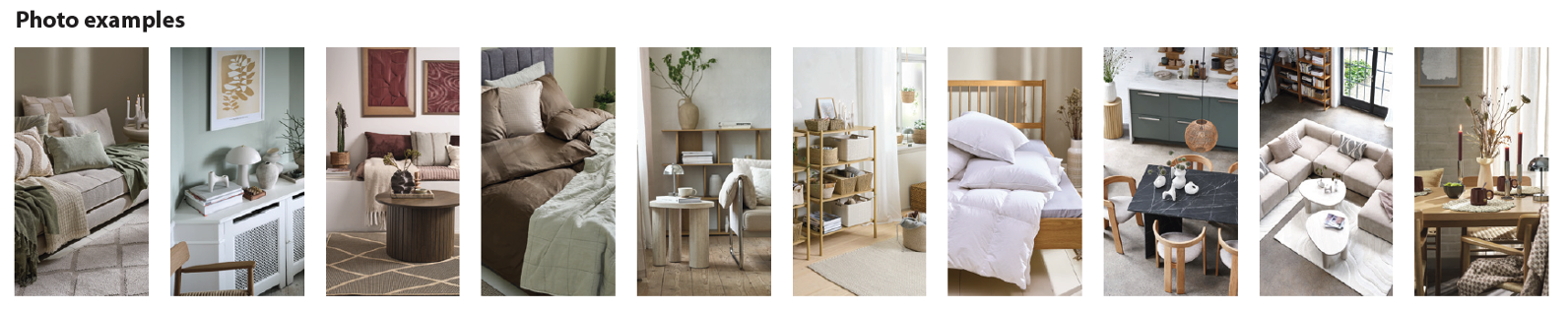 Photos examples