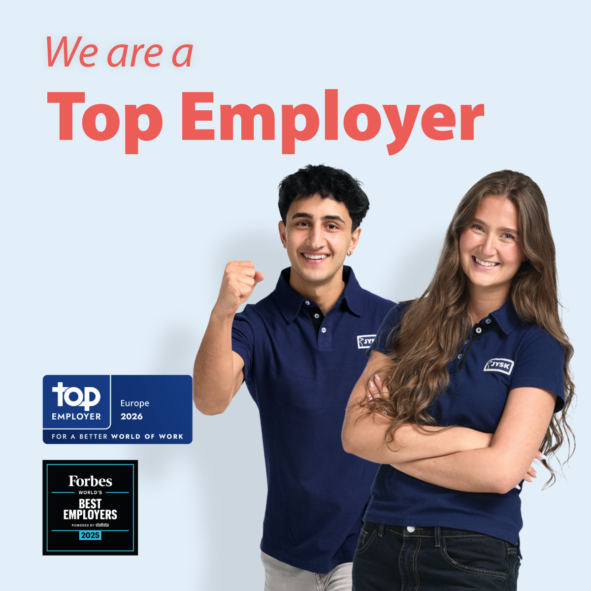 JYSK_Top Employer_LinkedIn_Post